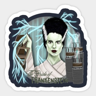 The Bride of Frankenstein Sticker